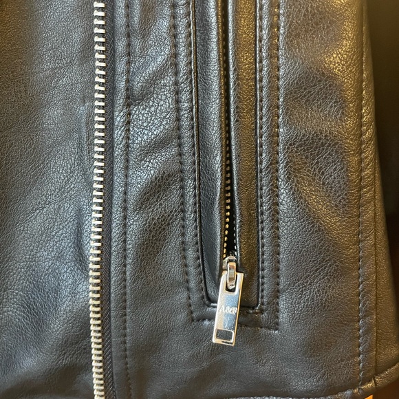NWT Vegan leather moto jacket XS - Picture 2 of 6